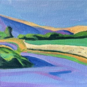 “Sunlit Landscape” le Elizabeth Sheehan