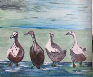 “Quack” le Máire Uí Shiochrú