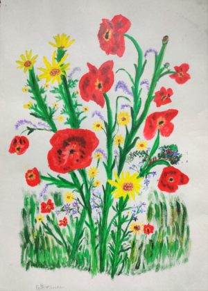 “Wall of Poppies” le Betty McGovern