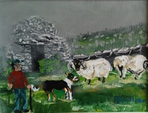 Ceo ar an gCnoc le Marc Feirtéar