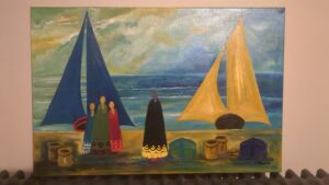 Mná ar an dTrá le Cecilia Ni Chéilleachair