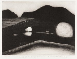 Lone sheep on the Dingle Peninsula le Maria Simonds-Gooding